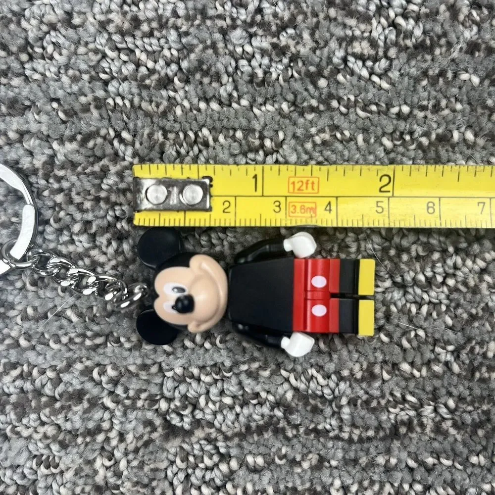 Lego X Disney Mickey Mouse MiniFigure Keychain Brand‎ New With Tag 2020 Decal